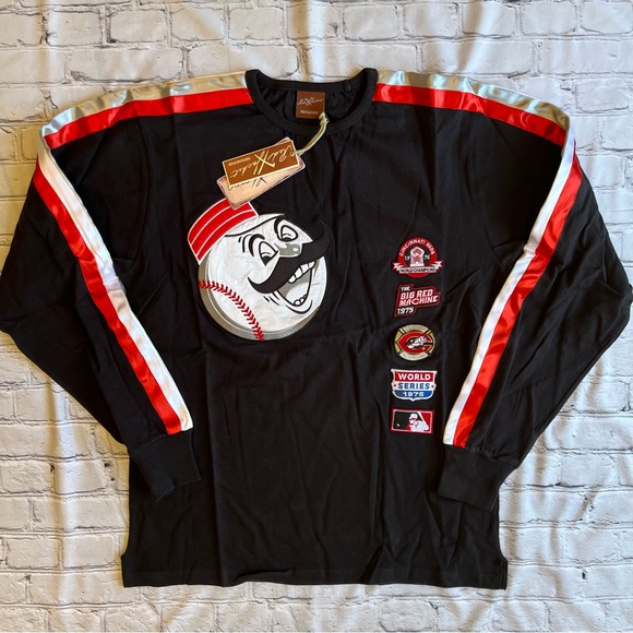 Red Jacket Other - Cincinnati Reds Red Jacket Brand Sweatshirt New Embroidered Y2K VTG NWT Baseball